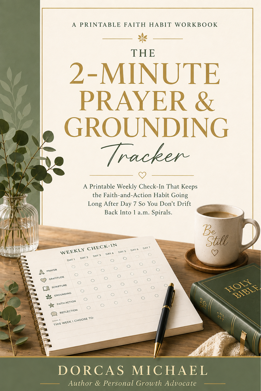 The 2-Minute Prayer and Grounding Tracker cover